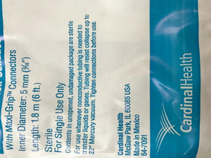 
                  
                    Cardinal Health Medi-Vac Non-Conductive Suction Tube N56A (652KMD)
                  
                