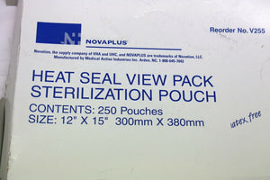 
                  
                    NovaPlus Heat Seal View Pack Sterilization Pouch #V255, Partial Box (242GS)
                  
                