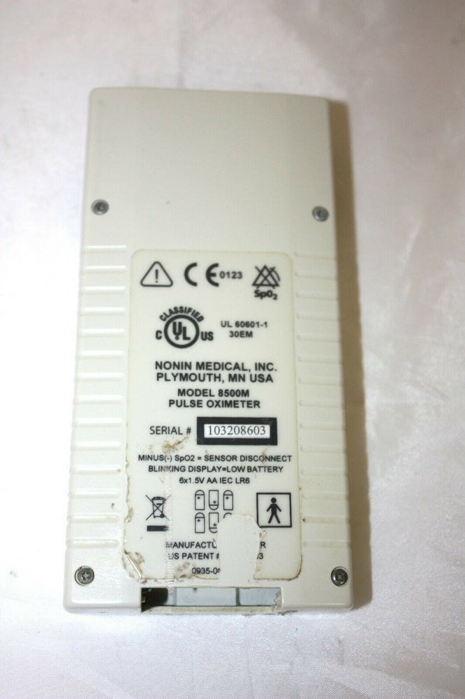 
                  
                    Nonin Model 9500N Spo2 Pulse Oximeter (40RL)
                  
                