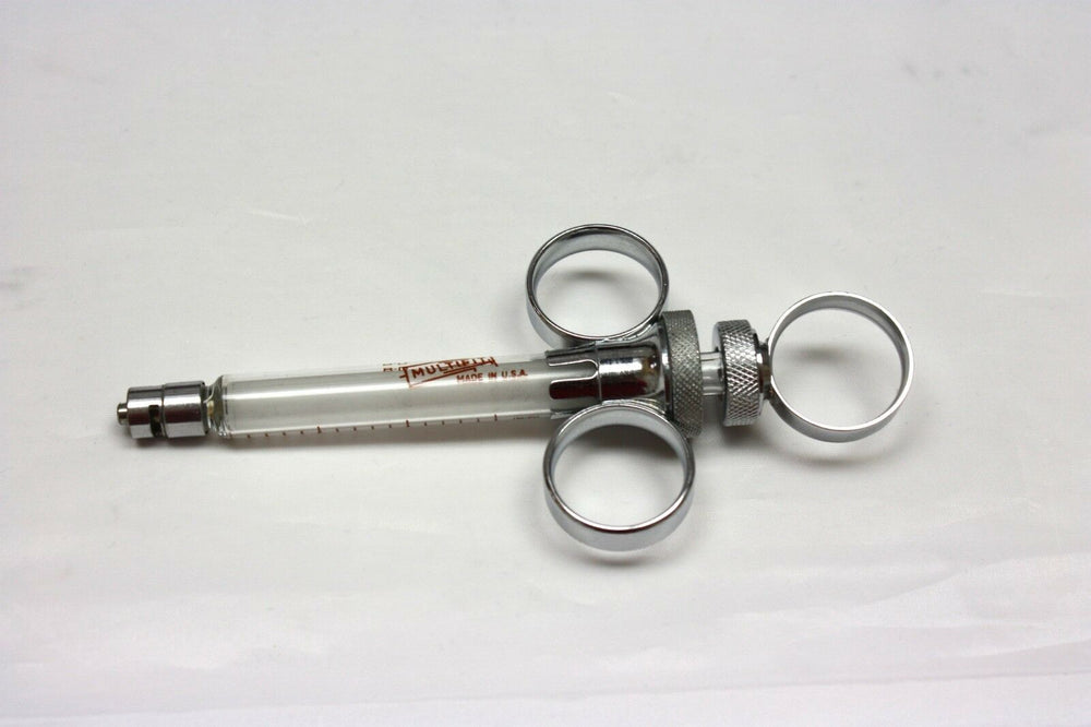 BD Multifit 3cc Glass Syringe with 3 Finger Ring and Luer Lock Tip | KeeboMed Medical Syringes