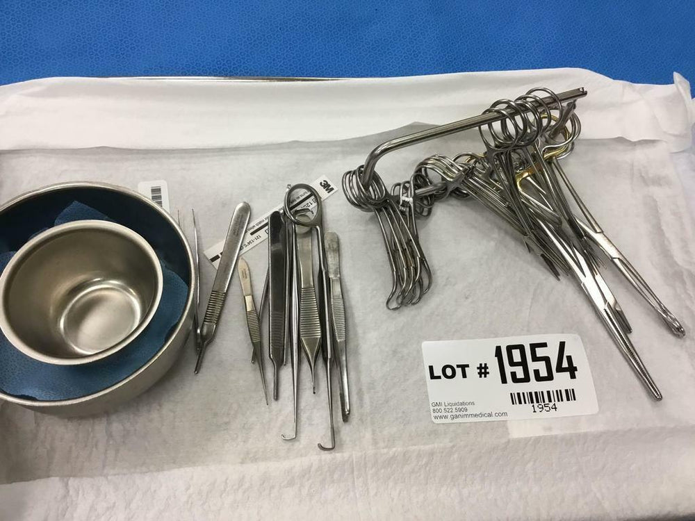 
                  
                    X-Ray Special Lymphangiogram Instrument Tray (398GS)
                  
                