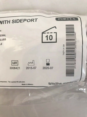 
                  
                    Portex Standard Connector W/ Sideport 3.5mm, 1 Bag of 10 (85KMD)
                  
                