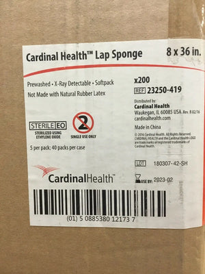 
                  
                    Cardinal Health Lap Sponge (456KMD)
                  
                