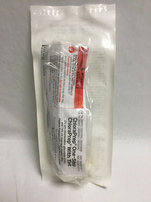 
                  
                    Chloraprep One-Step 3ml Applicator #260400--Box of 25 (125KMD)
                  
                