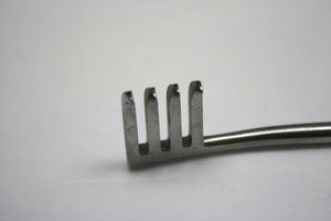 
                  
                    Weitlaner Retractor, Stainless Steel, 5" Sharp, 3 X 4 Teeth (388GS)
                  
                