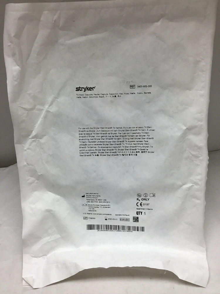 Stryker T4 Hood for Steri-Shield Lot of 17 (82DM)