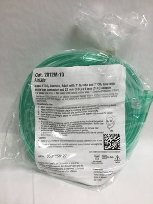 
                  
                    AirLife ETCO2 Nasal Sampling Cannula with O2--LOT of 10 (203KMD)
                  
                
