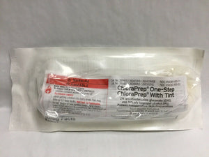 
                  
                    Chloraprep One-Step 3ml Applicator #260400--Box of 25 (125KMD)
                  
                
