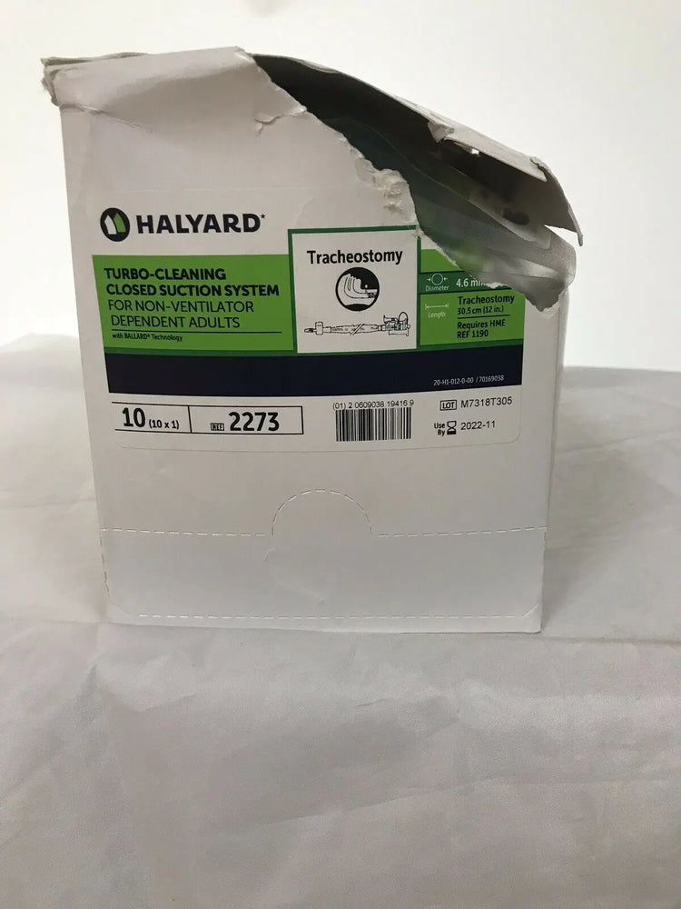 
                  
                    Halyard Turbo-Cleaning Closed Suction System for Adults, Box of 10 (319KMD)
                  
                