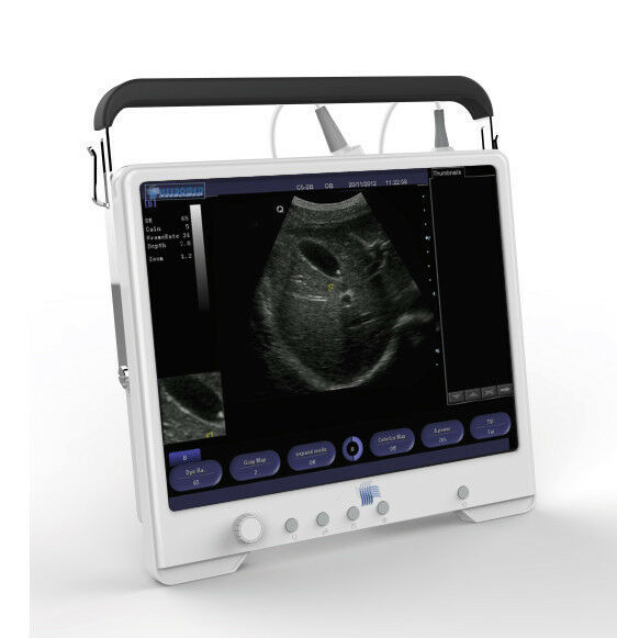 Quality Equine/Bovine Ultrasound Machine&Rectal Probe-Touchscreen -Keebomed
