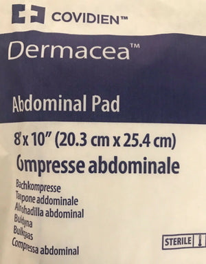 
                  
                    Dermacea Abdominal Pad, 8'' x 10'' Case of 50 (323KMD)
                  
                