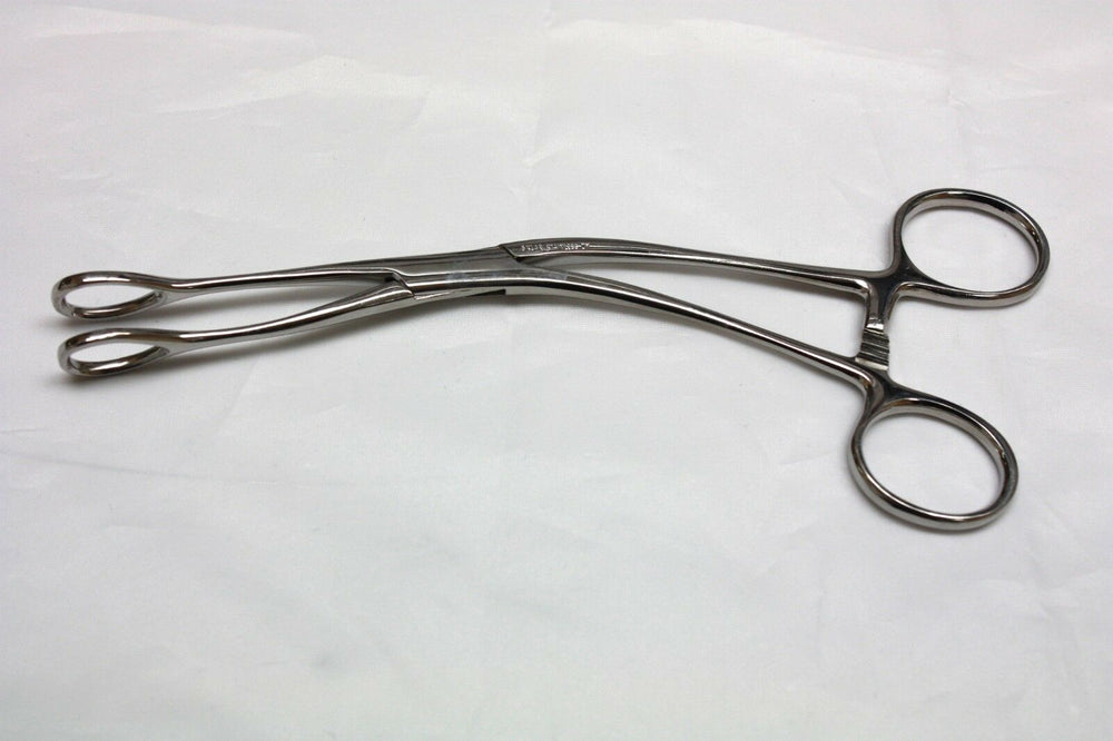 Sklar Tomac Open Tip Sponge Forceps, 7 5/8