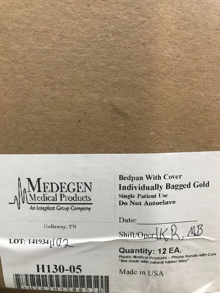 
                  
                    Medegen Bedpan With Cover (595KMD)
                  
                