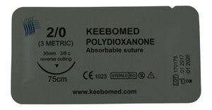 
                  
                    Veterinary PDS, PDO Polydioxanone  Sutures  3/0mm
                  
                