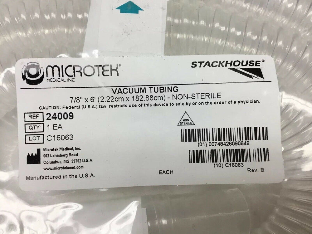 
                  
                    Microtek Medical 24009 Vacuum Tubing (86DM)
                  
                