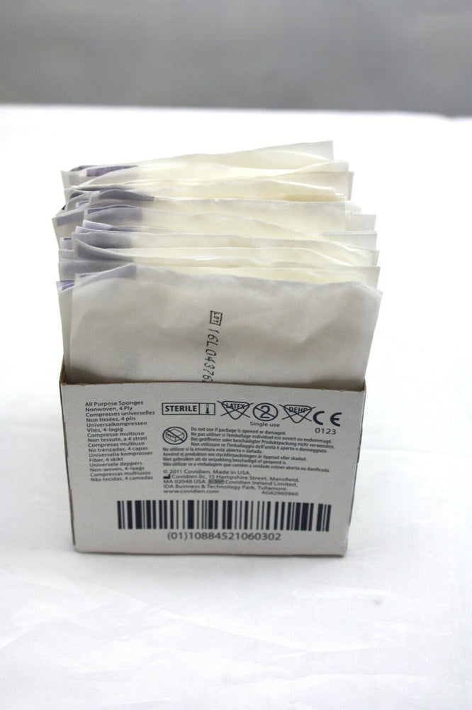 
                  
                    Covidien Curity All Purpose Sponges 2" X 2", Exp. 10/2021 (599KMD)
                  
                