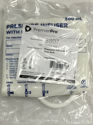 
                  
                    PREMIER PRO 8807 Pressure Infusion Bag Mesh Back (161KMD)
                  
                