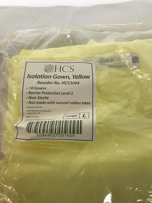 
                  
                    HCS Isolation Gowns HCS300 - Large | KeeboMed
                  
                
