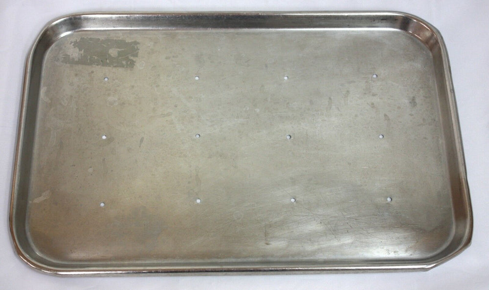 Polar Ware Stainless Steel Minimally Perforated Instrument Tray (286GS)