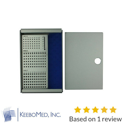 Small Orthopedic Screw Rack, Case With Cover for 1.5mm - 2.0mm - 2.7mm ...