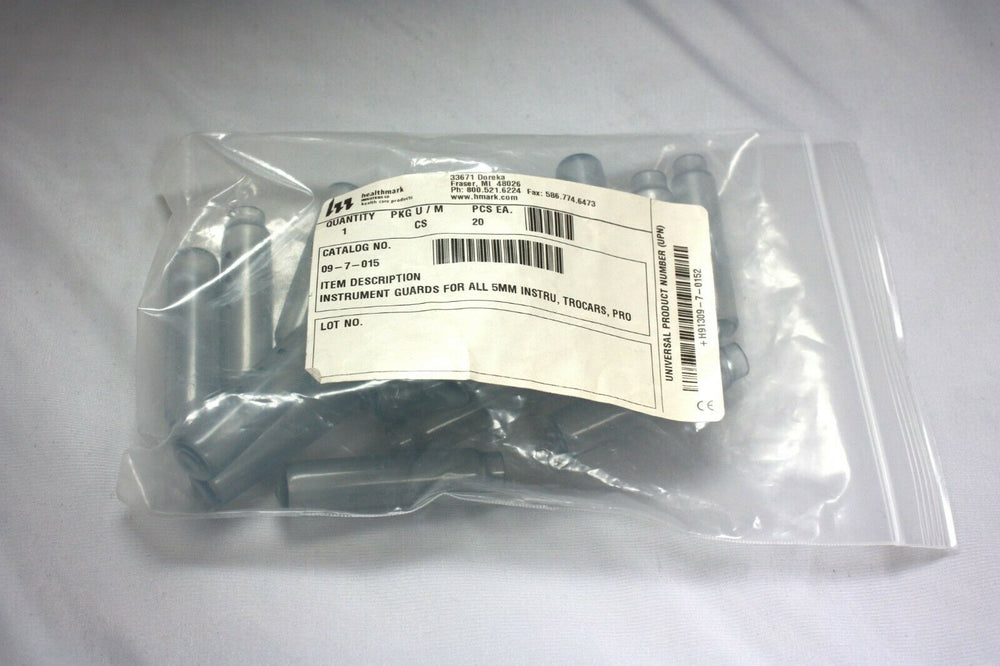 Healthmark Instrument Guards for 5mm Instruments, 09-7-015--partial bag(141GS)
