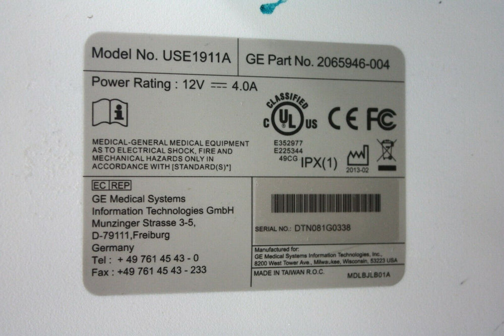 
                  
                    GE USE1911A Display Monitor CDA19T w/Stand (51RL)
                  
                