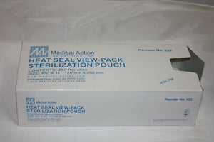 
                  
                    Heat Seal View Sterilization Pouch 4 3/4" x 11"--Partial Box (143GS)
                  
                