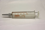 Popper 50cc Toomey Evacuating Glass Syringe with Catheter Tip | KeeboMed