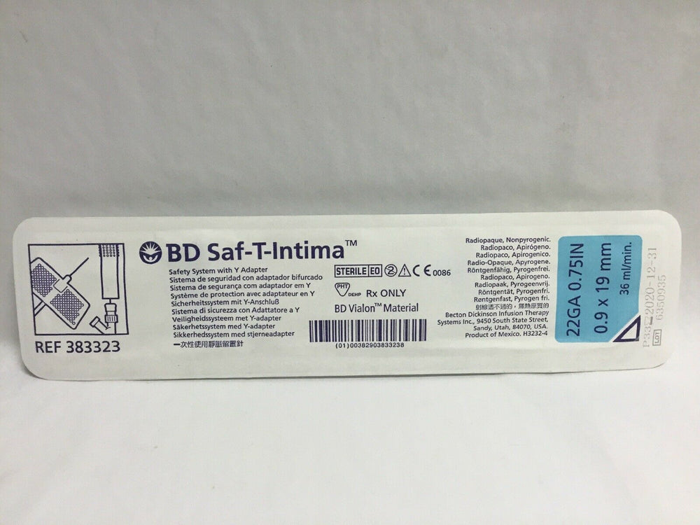 BD Saf-T-Intima System 1.1mm x 25mm (166KMD)