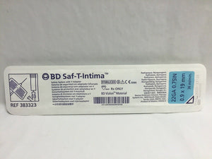 
                  
                    BD Saf-T-Intima System 1.1mm x 25mm (166KMD)
                  
                