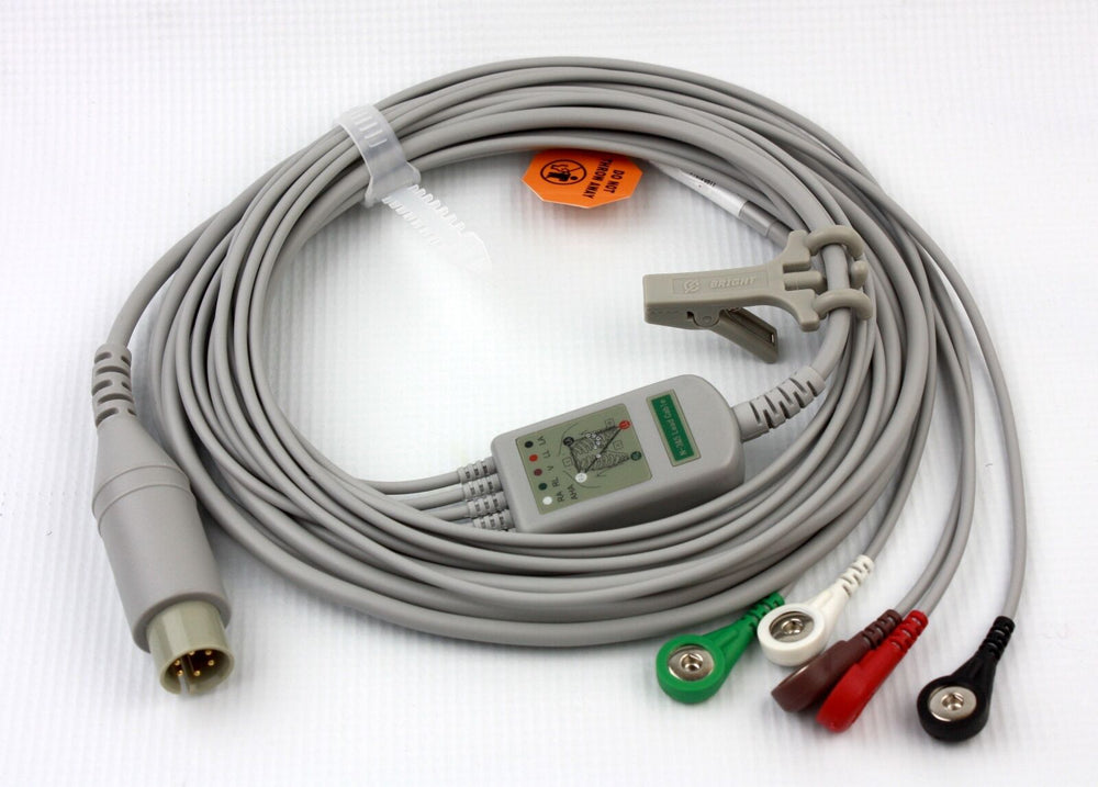 
                  
                    BLT Biolight ECG Cable, 5-Lead, PN: 15-100-0070
                  
                