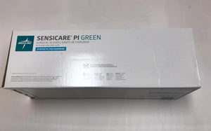 
                  
                    Medline MSG9280 Sensicare PI Green Surgical Gloves Size 8 | KeeboMed
                  
                