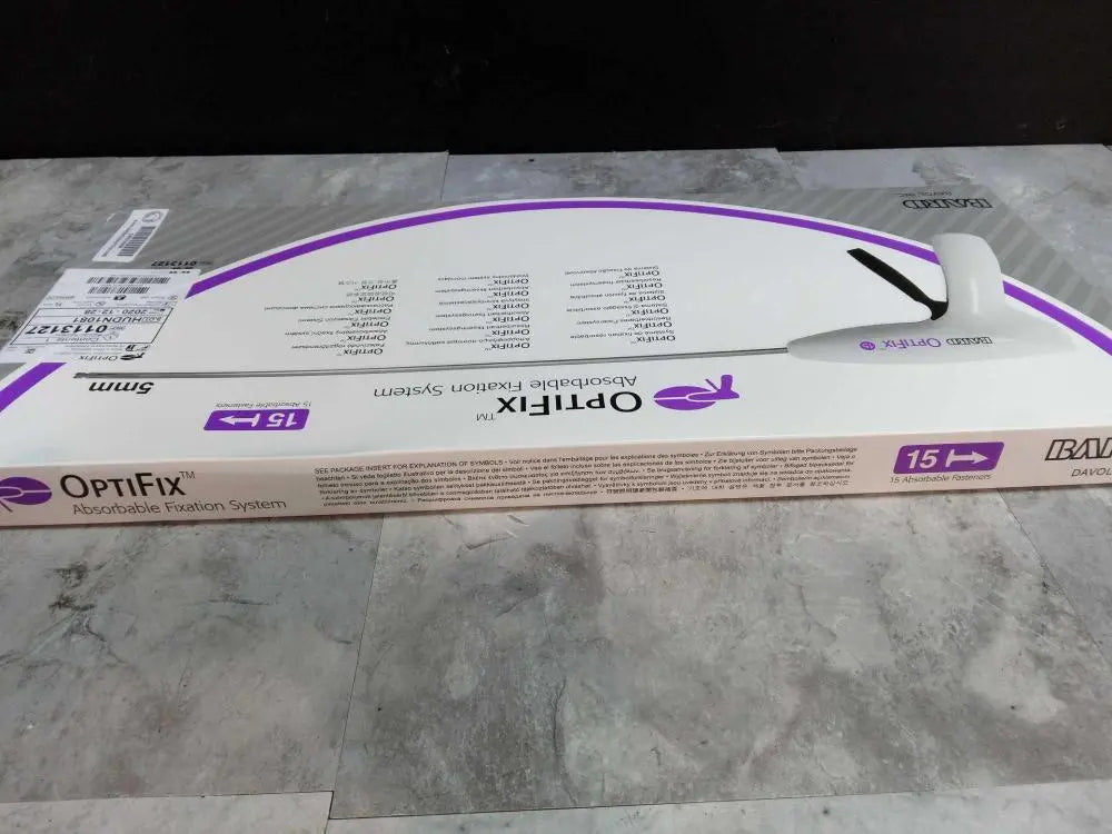 
                  
                    BARD OPTIFIX 15 ABSORBABLE FIXATION SYSTEM 39 CM X 5MM CANNULA 113127 | DESCE-16
                  
                