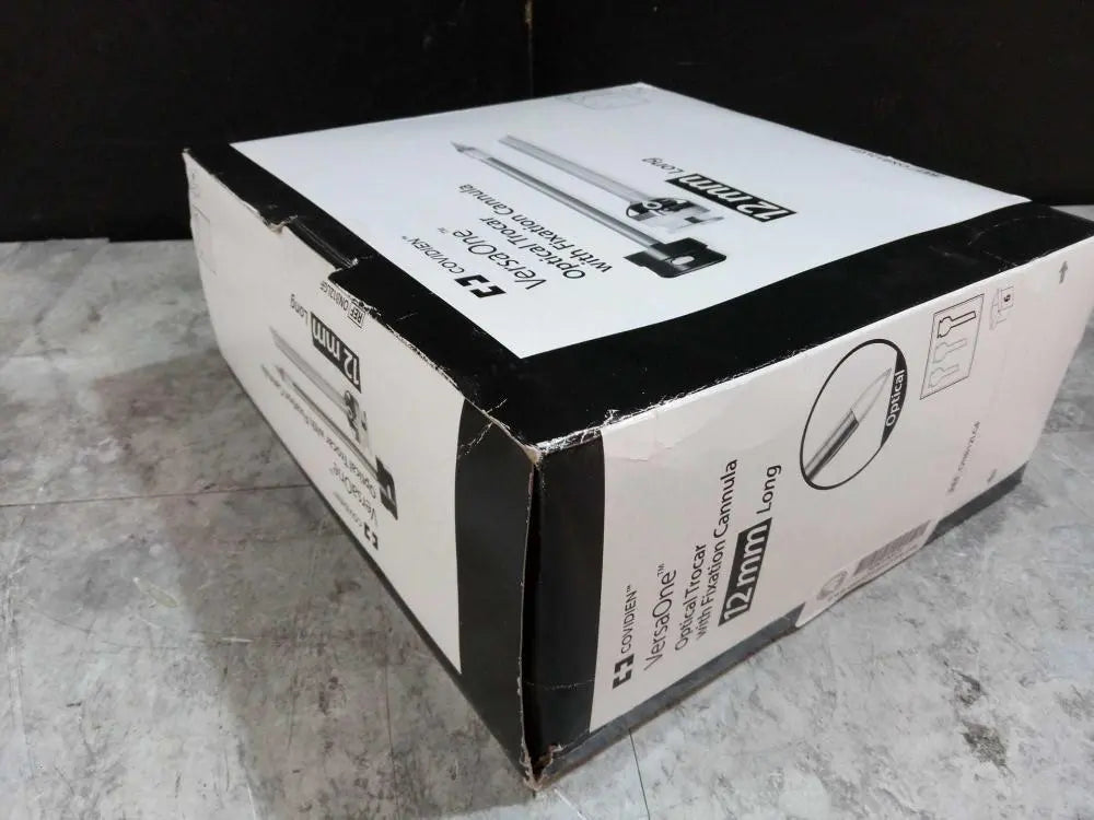 COVIDIEN VERSAONE OPTICAL TROCAR WITH FIXATION 12MM CANNULA ONB12LGF | DESCE-17
