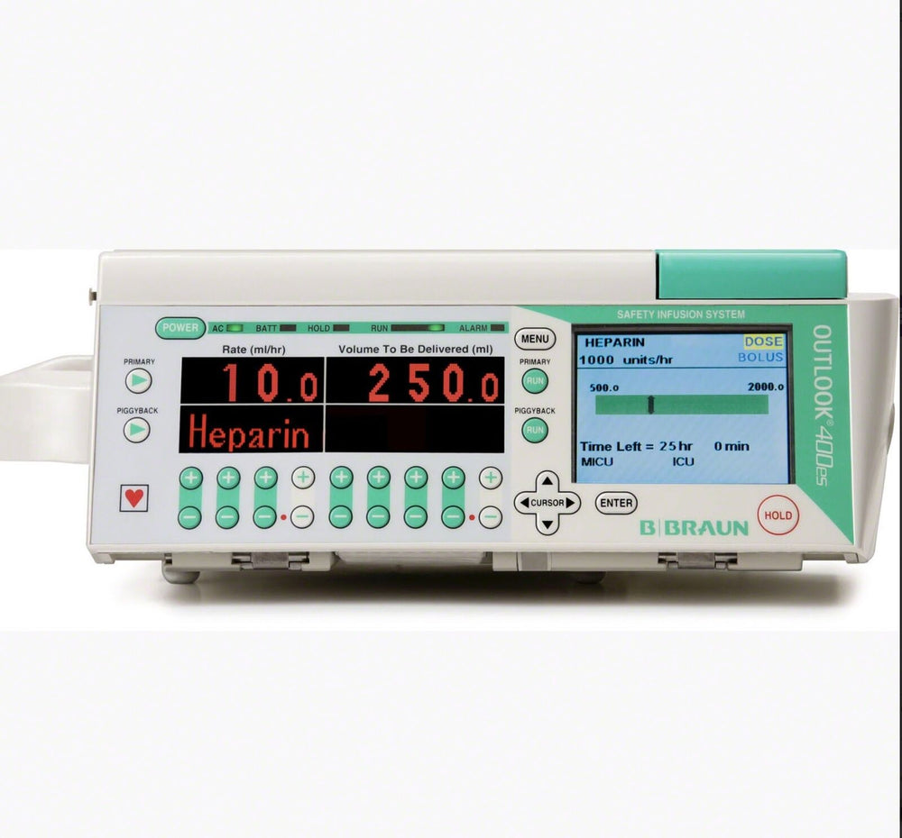 B Braun Outlook 400ES Safety Infusion Pump System