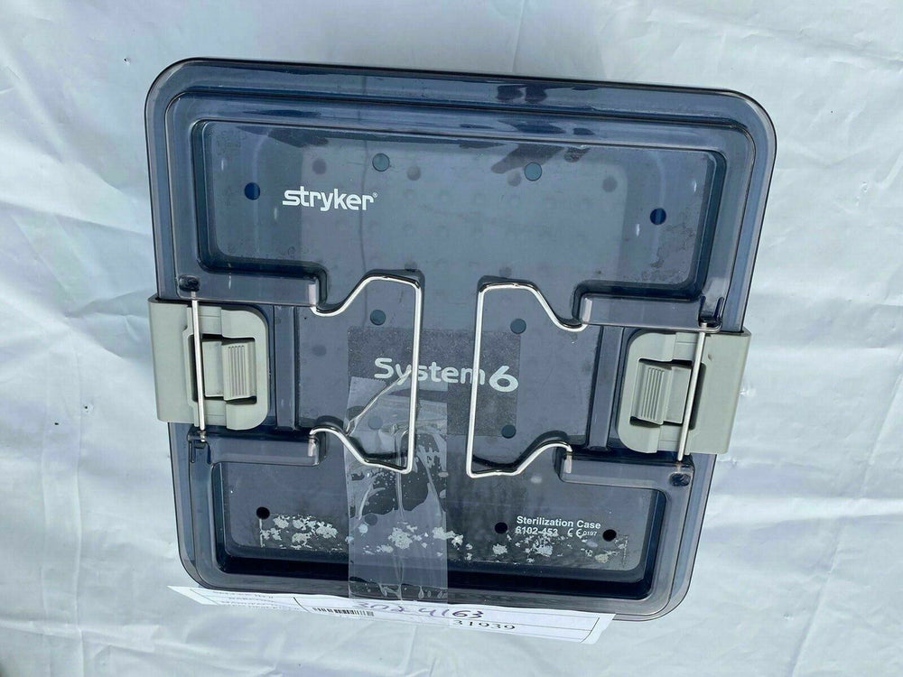 Stryker System 6 plastic Sterilization Case