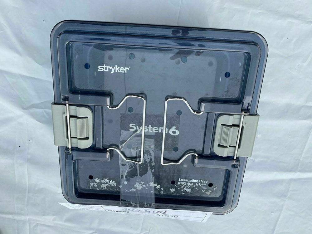 
                  
                    Stryker System 6 plastic Sterilization Case
                  
                