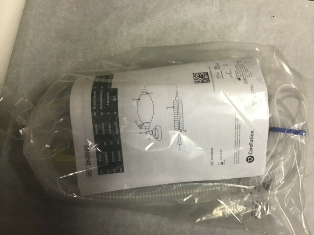 
                  
                    CareFusion AirLife Adult Manuak Resuscitator 2K8005 new expiration 2023
                  
                