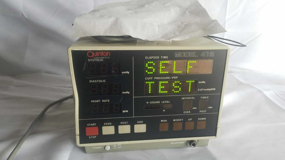 
                  
                    Quinton Vital Signs Monitor w/ Analog + Computer Cables Model 412 (NY206U)
                  
                
