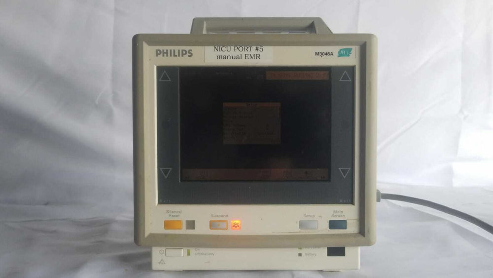 Philips M3 M3046A Portable Color Patient Monitor (NY213U)
