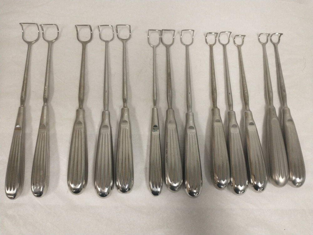 Open Ended Curettes Set of 13: 9