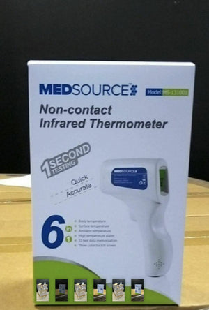 
                  
                    MedSource Non-Contact Infrared Body Thermometer
                  
                