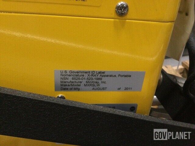 
                  
                    MinXray HF120/60HPPWV PowerPlus Portable X-Ray Machine Non Working 2011
                  
                