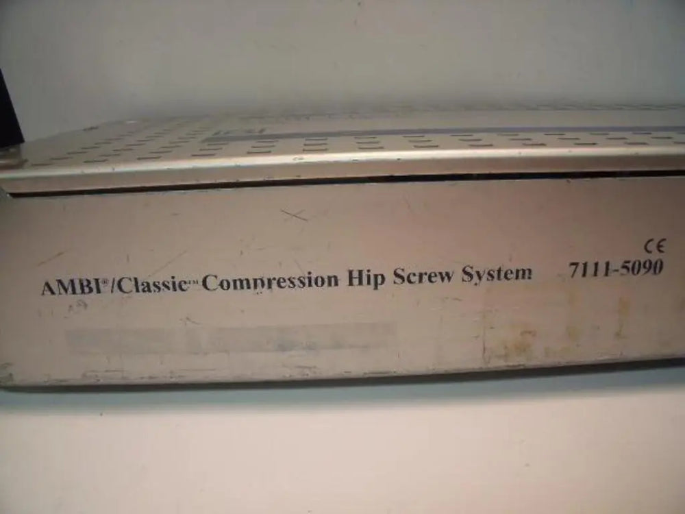 
                  
                    Empty Case Smith & Nephew 7111-5090 Ambi/Classic Compression Hip Screw System
                  
                