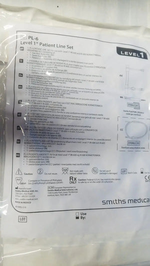 
                  
                    Smiths Medical PL-6 Level 1 Patient Line Set | KeeboMed
                  
                