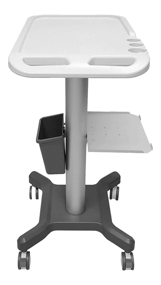 Mobile Medical-Cart Trolley for Portable Ultrasound Machines & Keebomed KM-5, Height 43