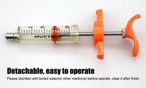 
                  
                    KM49 20ml Veterinary Plastic Steel Injection Syringe Gun for Animal
                  
                
