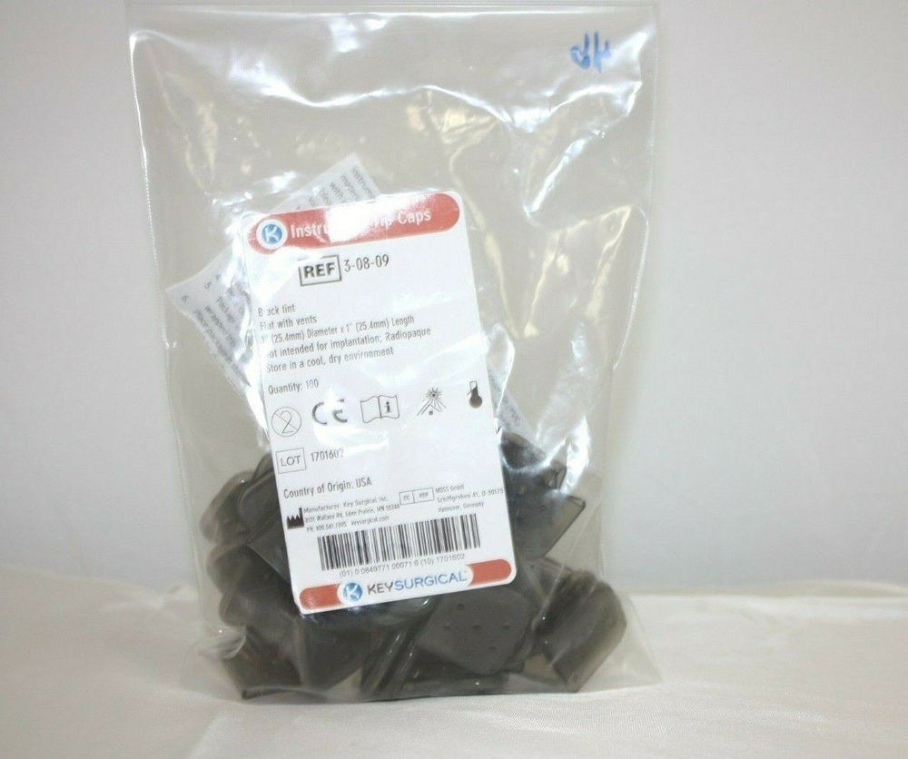 
                  
                    Instrument Tip Caps, Black tint flat with vents, Qty 46 1" X 1" (167GS)
                  
                