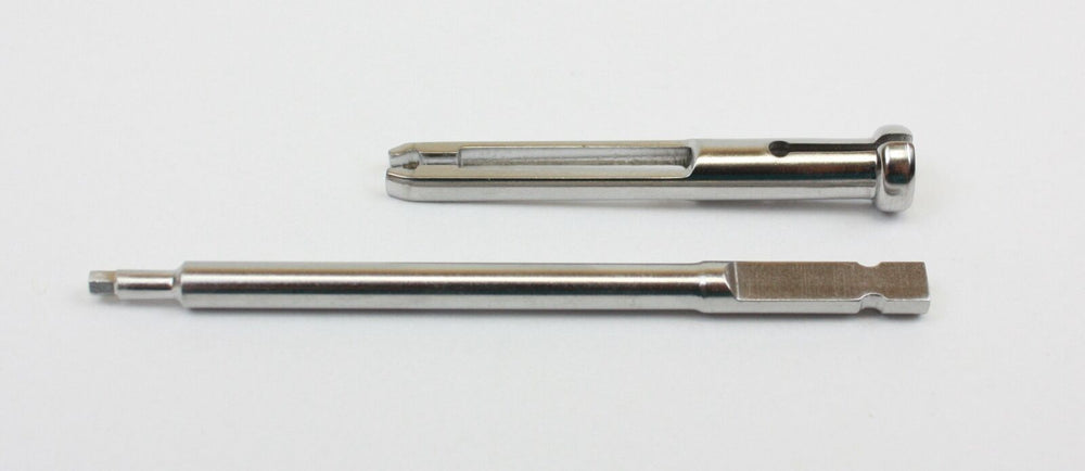 Orthopedic Instrument Quick Connect Screwdriver Shaft 2.0mm With Holding Sleeve