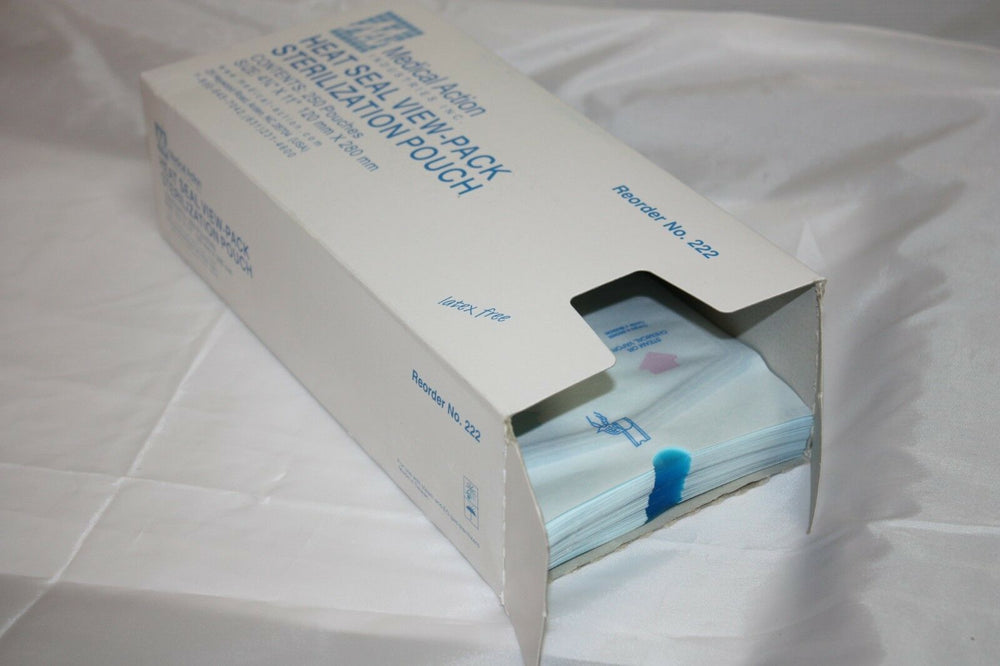 
                  
                    Heat Seal View Sterilization Pouch 4 3/4" x 11"--Partial Box (143GS)
                  
                